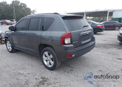 2017 Jeep Compass Sport 4X4 z USA, uszkodzony, nr VIN 1C4NJDBBXHD100054